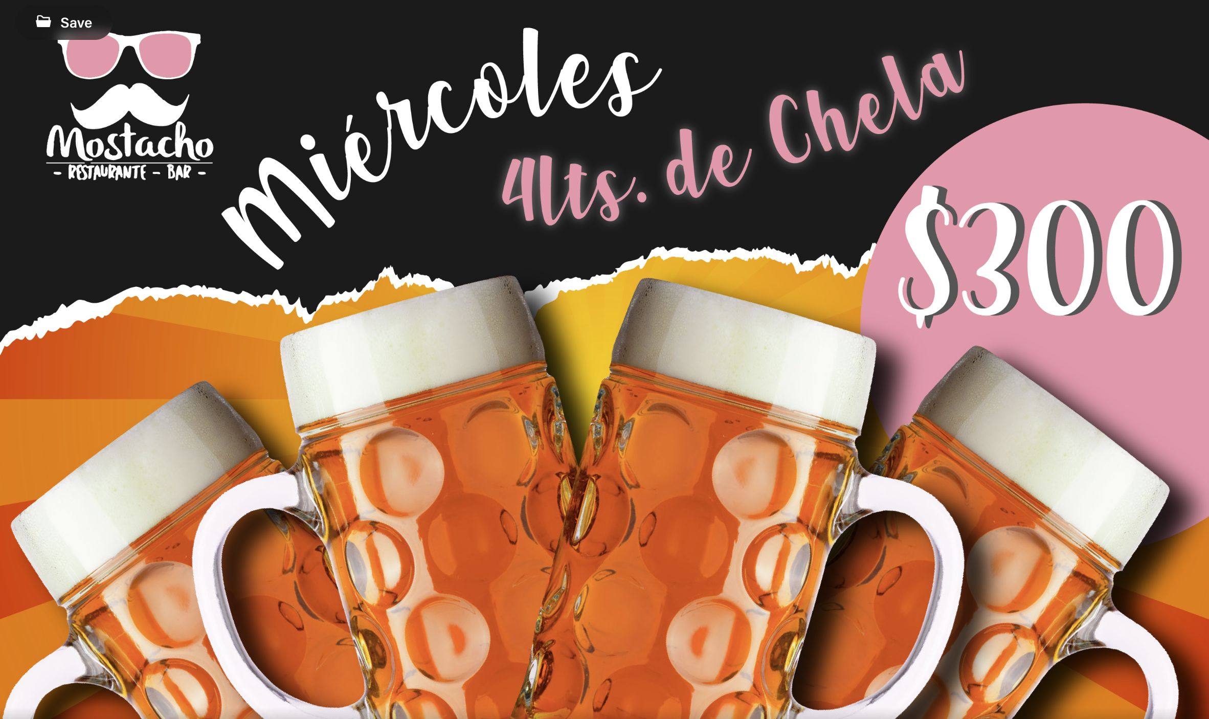 Promocional redes sociales